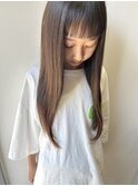 オン眉ストレート★