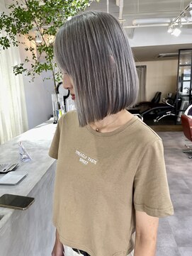 フー(fu.) シルバーグレージュ