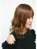 【髪質改善】　毛髪強化カラー＆酸性トリートメント　￥13750→