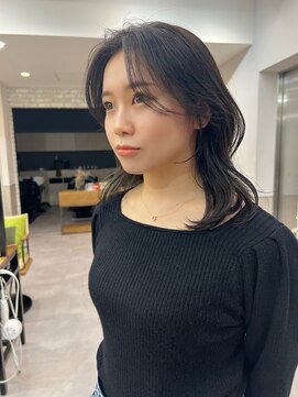 サンド 銀座(sand) 20代30代韓国くびれミディアムヘア顔まわり銀座表参道