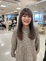 ケンジ 平塚ラスカ店(KENJE)&nbsp;レイヤースタイル/ワンホン/ミルクティーグレージュ/ハイトーン