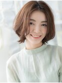 ■似合わせカットセンターパートボブパーマ307-4★上尾30代40代