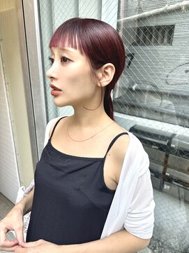 ヘアカロン 熊本本店(Hair CALON) 髪質改善カラー暖色カラー前髪カットブリーチなし