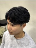 フェザーパーマ 毛流れヘア鈴木楓竜
