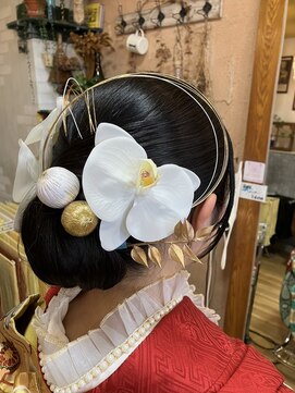 ヘアーフェロー HAIR fellow ヘアアレンジ　アップスタイル