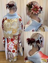 ヘアーメイク ツインズ(Hair Make TWINS)&nbsp;ルーズアップで華やかに