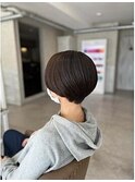 コンパクトショートボブ