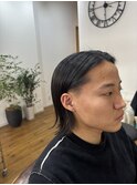 メンズボブ×フェード刈り上げ