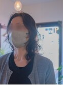 ボブウルフ(ウェーブヘア)