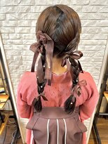 ザブックハンドサロン(The book hand salon)&nbsp;袴×ヘアアレンジ