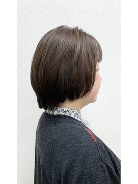 松本平太郎美容室 大宮店 イノアカラー×モカベージュ/30代40代50代60代