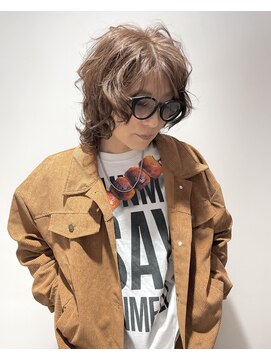 ブリックマウントヘアメイク(Blic mt hair make) ミルクティーカラー