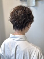 ゼン ネオ(Zen Neo)&nbsp;髪質改善　ショートヘア　くしゃっとパーマスタイル♪