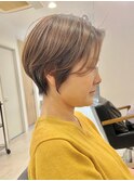襟足すっきりショート美人【來海亮兵】