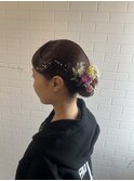 韓国っぽシニヨン