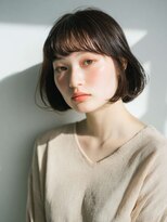 シェル 吉祥寺(shell)&nbsp;くびレイヤーエモージュグレージュカラーくびれショート/吉祥寺