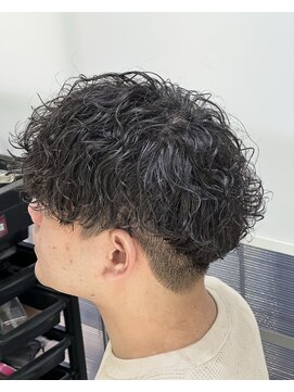 メンズ サロン ドット トウキョウ 町田店(men's salon dot. tokyo) 刈り上げマッシュ×ツイストスパイラルパーマ