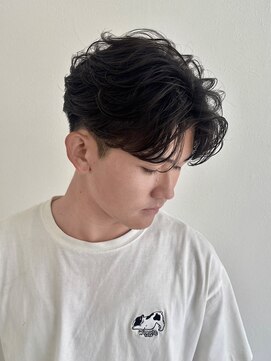 アノ 別府店(Ano.) 大分ニュアンスパーマセンターパートフェザーパーマ毛流れパーマ