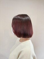 ヘアーアートミュージアム(Hair Art Museum)&nbsp;レイヤーボブ/ミニボブ/ピンクブラウン