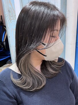 ロンド ジュルード 名古屋(Lond jeloud) インナーカラー/イヤリングカラー/ブリーチ/ダブルカラー