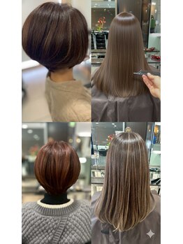 ドライだけ決まるカット。質感、雰囲気、骨格に合わせた似合わせカットお任せください