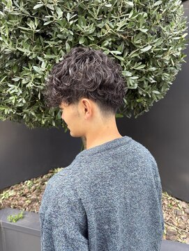 シャインヘアフラッペ 新百合ヶ丘2号店(Shine hair frappe) 強めシャドウパーマ