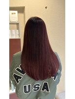 ヴァネッサ VANESSA&nbsp;ワインレッド暖色カラーケラチンオージュアトリートメント