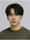 Hale刈り上げセンターパートフェザーパーマニュアンスパーマ原宿