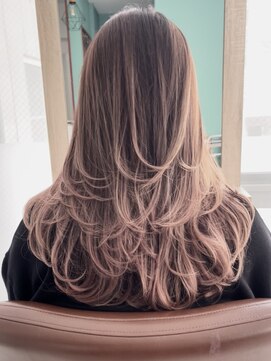 モルト 麻生(molt) バレイヤージュ　レイヤーカット