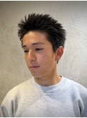 【大村指名】メンズカットスパイキーショート