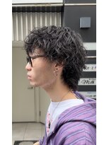 メゾンフォーメン 心斎橋店(Maison for men)&nbsp;シャドウウルフ/メンズパーマ/スパイラルパーマ/シャドウパーマ