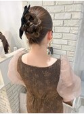 オシャレお団子　タイトとふわふわ