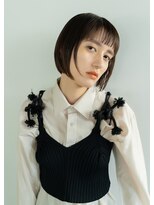バロウ(BURROW)&nbsp;ストレートボブ　《木村　茉那美20》