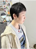 オン眉　ベリーショート　