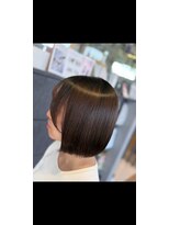 アース 南福島店(HAIR&MAKE EARTH)&nbsp;切りっぱなしボブ