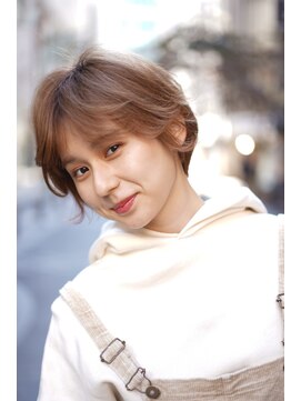 シー バイ ロンド 新宿(Sea by Lond) 【福島泰】カジュアル可愛い小顔マニッシュショート 新宿