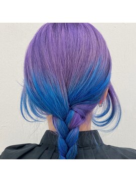 クク(QUQU) ブルー&パープルアレンジ