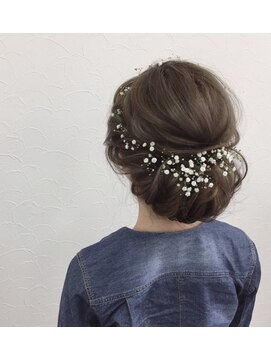 シエル(hair terrace Ciel) ゆるふわギブソンタック