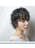 ショートパーマ　×　3Dハイライト 【ＦＩＲＳＴ】.