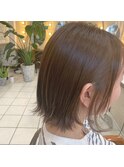 今春トレンドのフォギーベージュ☆