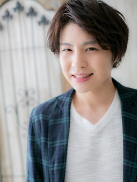 グルーミングサロン バーバー キャッスル 北浦和西口(Grooming salon Barber Castle) コンマバングで動きをつけた大人め韓国マッシュK