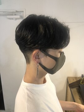 エルオム(EL.HOMME) 【YUKI】ニュアンスパーマ×センターパート