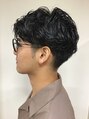 トラフィック(TRAFFIC) 大きめのパーマでウエットな仕上げにすると、男性も色気アップ☆
