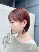 サロンロール(Salon Roll)&nbsp;ぱつッとボブ×カシスブラウン