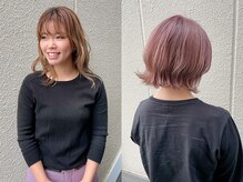 ≪赤松 梨菜◇stylist≫ボブ、ハイライト指名No１☆