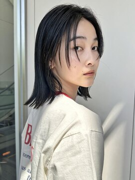 ミンクス渋谷スマートサロン(MINX shibuya smart salon) ぷつっと鎖骨モードボブ