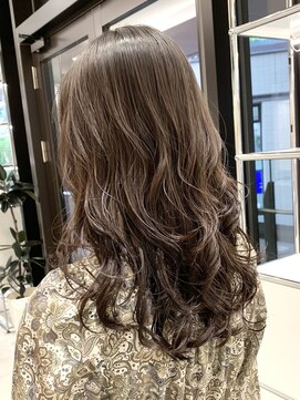 ステアケース 武蔵小杉店(stair:case) ロングレイヤー　コテ巻き風パーマ　武蔵小杉美容室