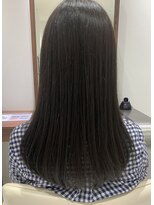 オアシスアヴェダ 東武船橋(OASIS AVEDA) オリーブグレージュ×酸性ストレート