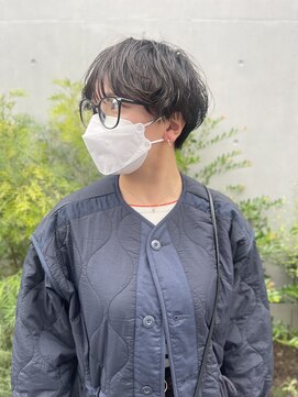 ブランロール 中目黒店(Blanl'or) 大人ガーリー/ダークアッシュ/似合わせカット/レイヤーカット