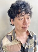 メンズカットメンズパーマウルフパーマ無造作パーマ